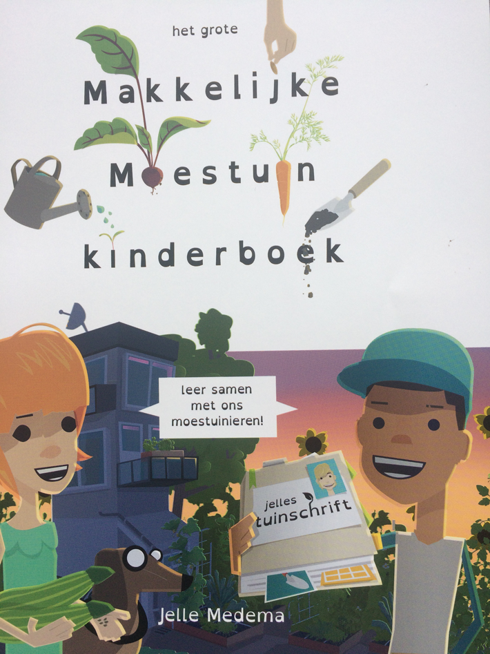 Boek makkellijke moestuin kinderboek